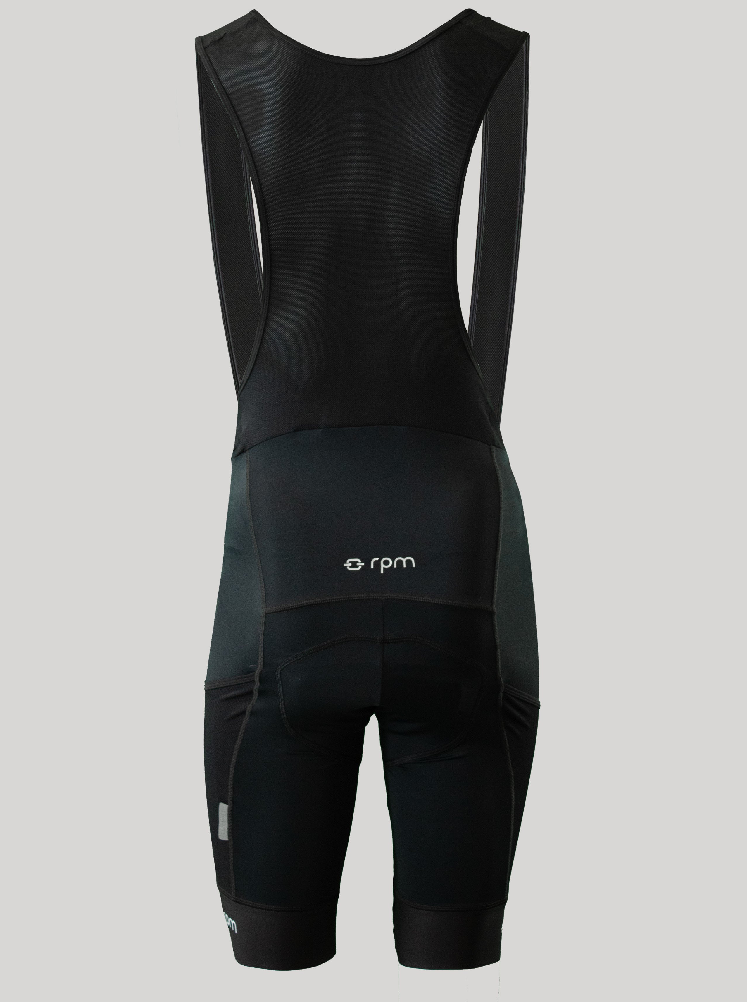 Adventure Black Bib shorts RPM cycling shop