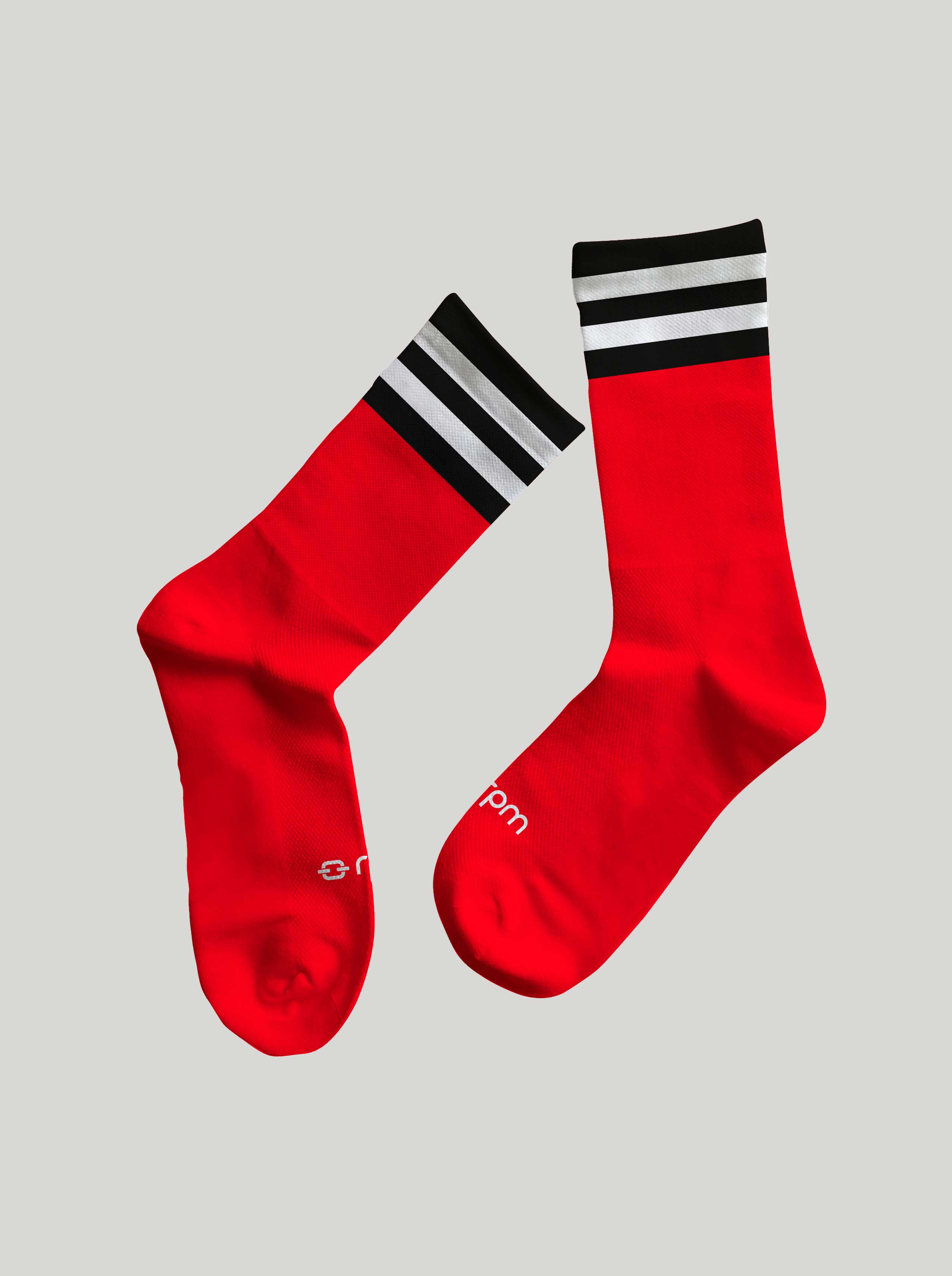 Socks - Plain Red
